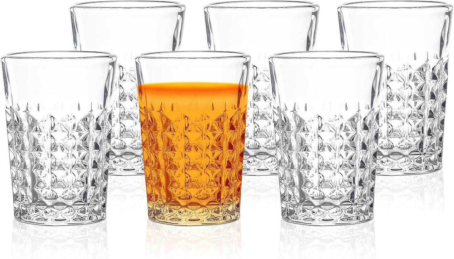 QUAFFER Tequila Glasses Heavy Base Shot Glass 2oz