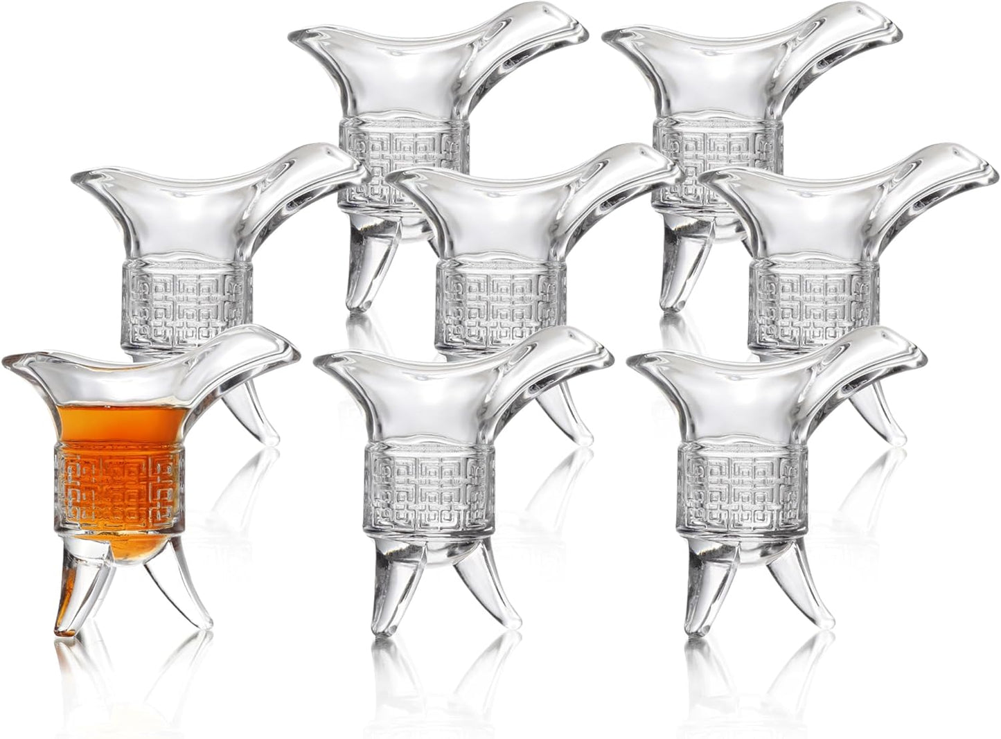 QUAFFER Retro Emperor Style Shot Glass 1oz